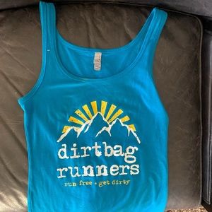 Dirtbag Runners tank top. Size S